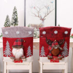 Decoration Three-dimensional Cartoon Chair Cover Santa Snowman - Image 2