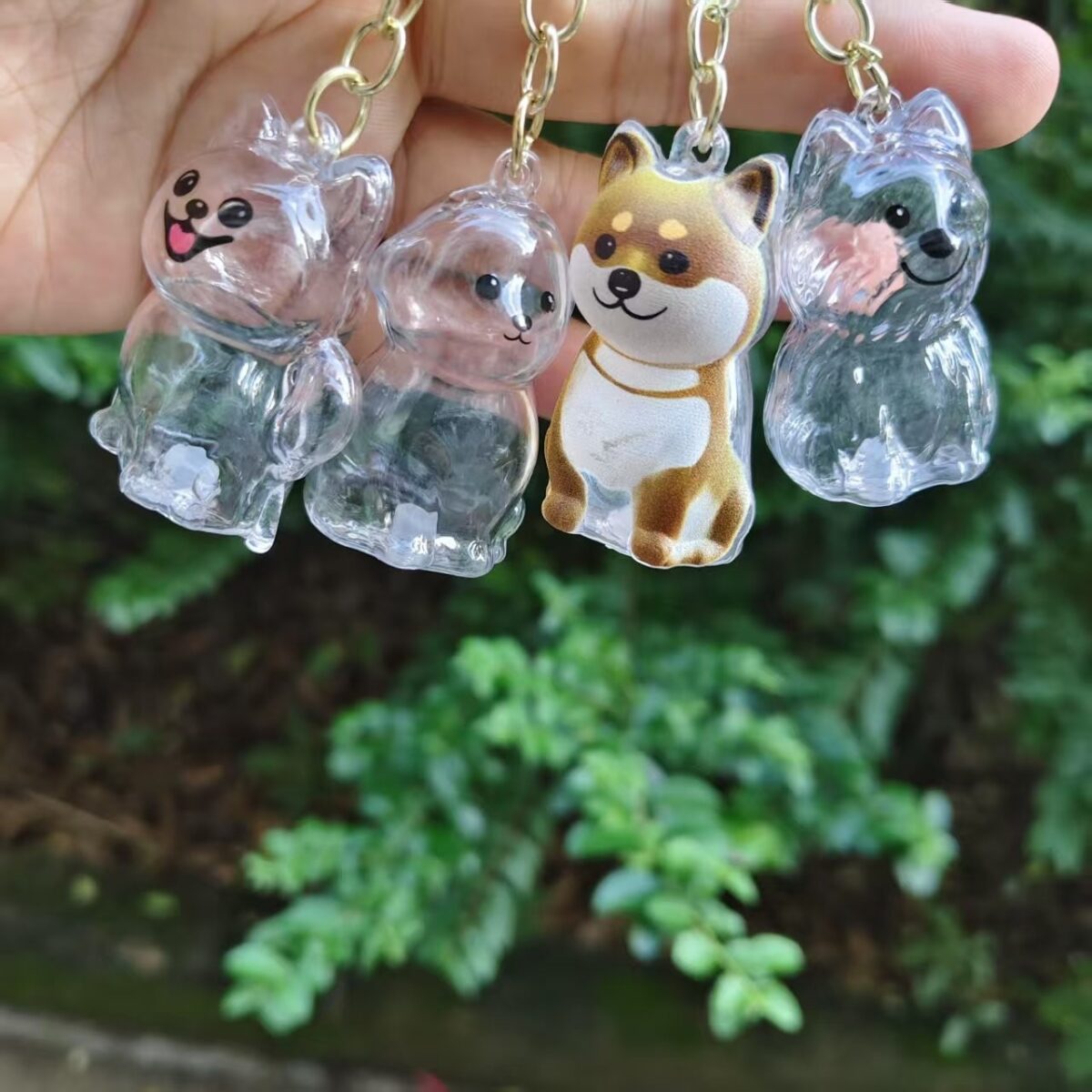 Transparent Fur Storage Box For Puppies Adorable Animal Fur Ball Storage Hanging Ornament Decorative Keepsake Dust-Proof Box Gift - Image 4