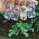 Transparent Fur Storage Box For Puppies Adorable Animal Fur Ball Storage Hanging Ornament Decorative Keepsake Dust-Proof Box Gift - Image 4