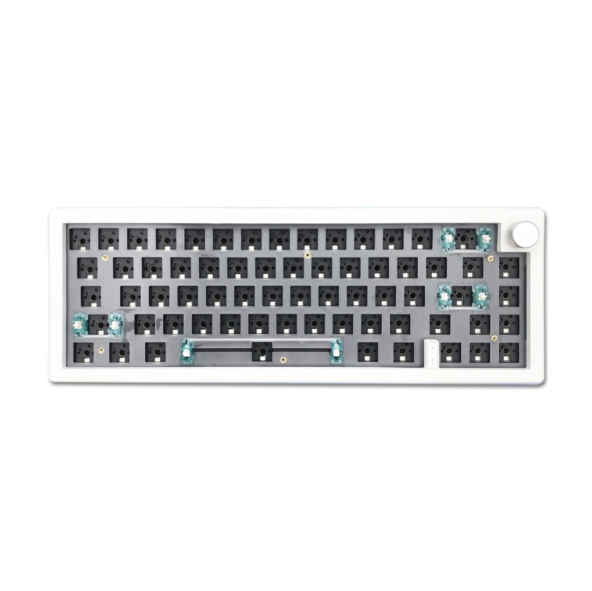 Three-model Customized DIY With Knob Support Hot Plug RGB Backlit Mechanical Keyboard Kit - Image 3