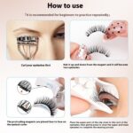 Trendy Non-Yue Pupil Soft Magnetic False Eyelashes - Image 4