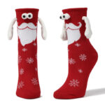Couple Magnetic Handle Cute Hand Socks Christmas - Image 7