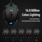 Red Dragon M908 One-Hander Macro Defines Mouse - Image 2