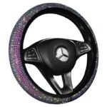 Steering Wheel Cover Diamond-studded Summer Without Inner Ring Full - Image 6