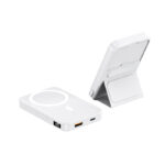 Magnetic Suction Wireless Charging Treasure Large Capacity Folding Bracket Mobile Power Supply - Image 7