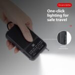 Radio Dual Power Supply With Flashlight FMAM Pointer Pocket Portable - Image 3
