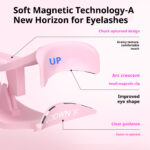 Meixi Soft Magnetic False Eyelashes Heart-shaped Integrated Soap Holder - Image 3