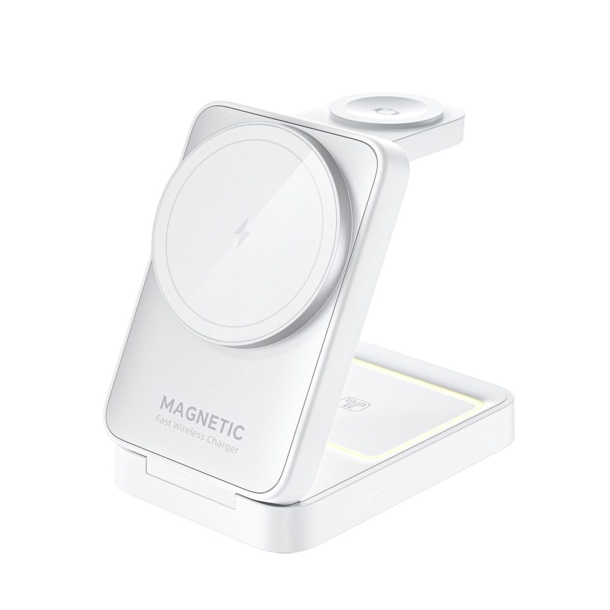 Folding Magnetic Three-in-one Wireless Charger 15W Fast Charge Multifunction Bracket - Image 8
