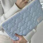 Notebook Storage Cute Cloud Embroidery Ipad Tablet PC Bag - Image 3