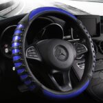 Leather Silicone Four Season Car Accessories Steering Wheel Cover - Image 4