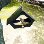 European-style Simple Iron Bird Food Anti-rain Outdoor Courtyard Decoration Bird Nest - Image 2