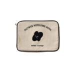 Portable Notebook Liner Bag Embroidery Lady - Image 6
