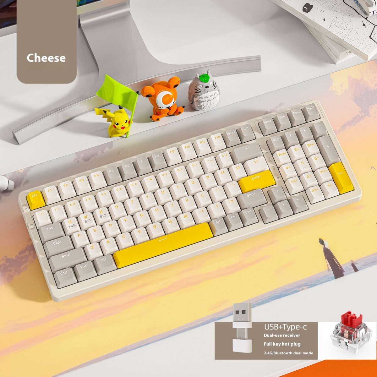 Bluetooth Wireless Dual-mode Mechanical Keyboard - Image 6