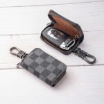 Fashion Business Plaid Car Key Protector - Image 10