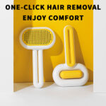 Cat Brush,Dog Brush, Pet Hair Cleaner Brush,Pet Grooming Cat Dog Brush,Pet Comb-Cat Comb For Kitten Massage Removes Loose Fur-Cat Grooming Brush Long Short Hair Cats Dogs Pet Brush - Image 4