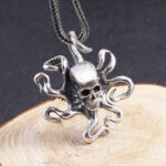 Octopus Skull Necklace Men And Women Pendant - Image 4