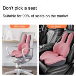Car Heightening Cushion Backrest Lumber Pad Single Main Driving Thickened Cushion Driving Seat Short Four Seasons Universal - Image 4
