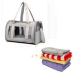 Large-capacity Wholesale Large Outoftheway Portable Dog And Cat Foldable Backpack Handheld Diagonal Bag - Image 8