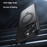 Phone Case Magnetic 360 Rotating Bracket Protective Cover