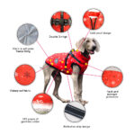 New Pet Reflective Cotton-padded Coat - Image 3