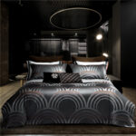 All Cotton Pure Cotton Yarn-dyed Jacquard Household Four-piece Set - Image 8