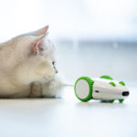 Mouse Cat Supplies Sound And Light Simulation Mouse Toy Plush Feather Cat Toy - Image 3