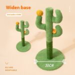 Masson Cactus Cat Scratch Board Sisal Scratching Pole Climber For Pet Cat Cat Toy Supplies Grinding Claw Scratching - Image 2