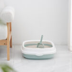Pet Toilet Cat Litter Box with Scoop High Quality Anti-Splash Dog Plastic Toilet - Image 3