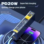 Transparent Mech Power Bank Large Capacity Industrial Style - Image 2
