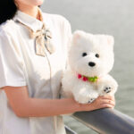 West Highland Simulation Doll Cute Plush Dog - Image 4