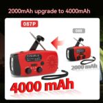 Multi Functional Solar Powered Portable Emergency Radio - Image 4