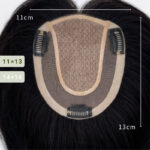 Hand-woven Hair Replacement Simulation Scalp Middle Wig - Image 7