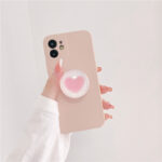 Fashionable Simple  Love Silicone Phone Case - Image 2