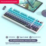 98 Key Wireless Bluetooth Three-model Mechanical Keyboard Gaming Electronic Sports Office - Image 7