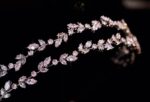 Women's Double Layer Crystal Zircon Leaf Hair Band - Image 7