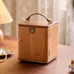 Black Walnut Solid Wood Jewelry Box Multi-layer Storage Box Large Capacity