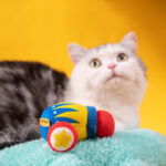 Pai Thinking Pet Toy Plush Vibration Molar Long Lasting Catnip Toy Cat Self-Hi Relieving Stuffy Interaction - Image 6