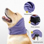 Noise Reduction Dog Hoodie Dog Head Warp Dog Calming Hoodie Hematoma Ear Wraps Head Cover Muffs For Anxiety Relief Pet Supplies - Image 10