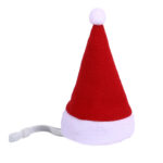 Multicolor Pet Christmas Hat Stripes - Image 5
