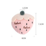 Cat Plush Strawberry Dinosaur Toy Containing Catnip - Image 7