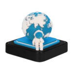 Earth Calendar Light Panoramic 3d Three-dimensional Creativity Paper Carving Desk Calendar Sticky Notes - Image 2