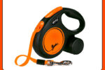 Orange Automatic Retractable Dog Walking Pet Leash - Image 5