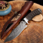 God Of War Damascus Sharp Fruit Knife