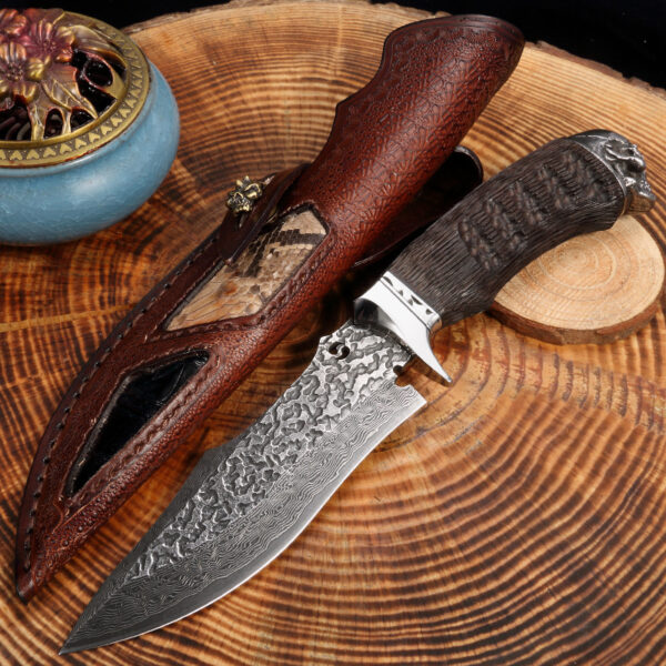 God Of War Damascus Sharp Fruit Knife