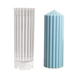 Coarse Rack Scented Candle Mold Geometric Shape Spire Candle Mold - Image 6