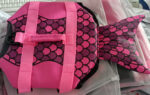 Pet Life Jacket Shark Mermaid Swimsuit - Image 7