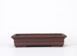 Bamboo Mid-line Rectangular Shallow Pot Handmade Raw Ore Purple Sand Flowerpot - Image 6