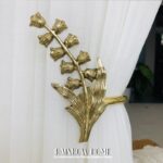Lily Little Angel Wings Brass Curtain American Decoration Hook
