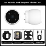 Pets Recorder Pet Tracker Collar Dogs And Cats Viewing Angle Motion Recording Camera Action Camera With Video Records Cat Collars Camera Sport Pet Products - Image 6