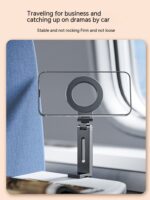 360-degree Rotating Folding Travel Mobile Phone Magnetic Bracket - Image 9